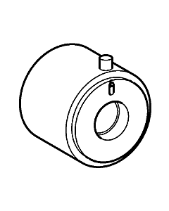 Hansa Temperaturwählgriff chrom zu 0822 59913236 59913236 chr