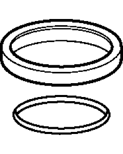 Hansa Rosette komplett zu Einzellösung d:72 59913277 mm