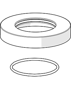 Hansa Rosette komplett zu Auslauf d: 72 mm 59913278 chr