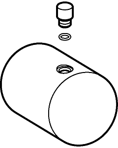 Hansa Griff komplett UP-Ventil chrom 59913349