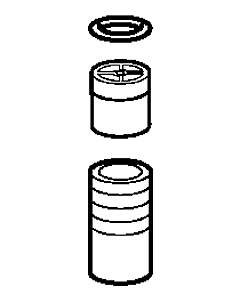 Hansa Raccord vissé RV M16x1/M14x1 59913418 M14 x 2000
