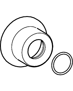 Hansa Rosette zu 5106 komplett chrom 59913440