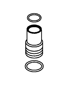 Hansa connection spigot M 10 x 2000 SW 6 59913474