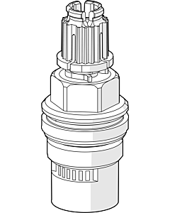 Hansa Keramik-Oberteil G1/2 90 Gr 59913491