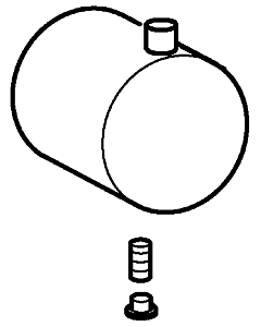 Hansa poignée de Hansa douche complète 59913701