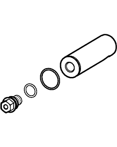 Hansa bras de douche complet chromé 59913722 HANSADESIGNO 59913722 chr