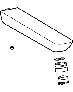 Hansa Waschtisch Auslauf Ligna 180 mm 59913730