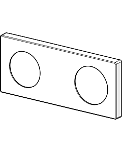 Hansa Rosette 175 x 75 mm chrom 59913734 chr