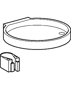 Hansa Viva Seifenschale komplett 59913745