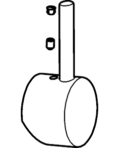 Hansa lever Vantis laterally operated cpl. 59913842