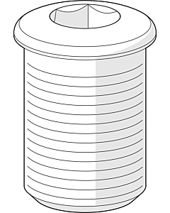 Hansa tête Hansa M 4 x 8 Sw 2,5 59913851