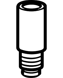 Hansa threaded Hansa M10 x 2000 Sw 8 complete 59913855