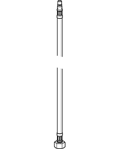 Hansa pressure hose M8 x 2000 - G3/8, 550 mm 59913969 L=550, M8x1, G3/8