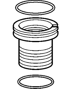 Hansa outer sleeve M33 x 2000 .5, complete 59913994 M33x1.5