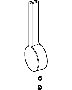 Hansa levier Loft 3.5 système de douche complet 59914019