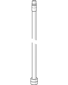 Hansa tuyau de raccordement M8x1 - M14x1, 214 mm 59914035 M14x1, L=214