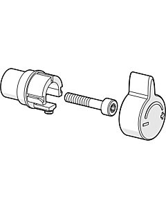 Hansa temperature adjustment handle for Concerto 59914096 59914096 L=15 chr