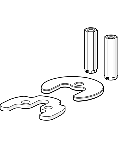 Hansa mounting kit for 6509 59914132 59914132
