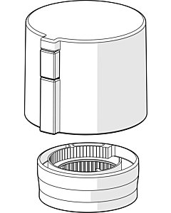 Hansa temperature adjustment handle to 6504 59914134 59914134