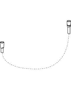 Hansa shower hose G1/2 x G1/21.60 m 59914179 G1/2xG1/2