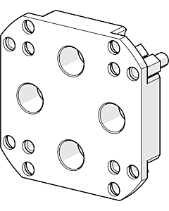 Hansa extension set 59914182 15 mm, Blue box