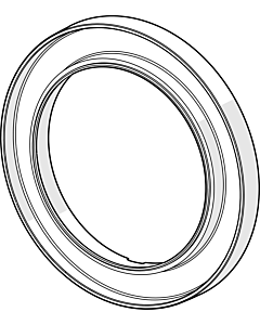 Hansa Rosettenverlängerung 59914191 15 mm, rund