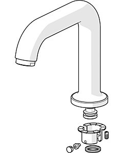 Hansa Auslauf Waschtisch Primo komplett 59914197 142 mm chr