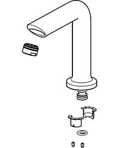 Hansa spout vantis complete 59914198 Ausld. 139mm