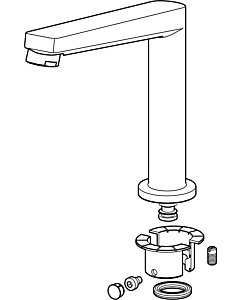 Hansa Auslauf Küche Twist komplett 59914204 193 mm chr