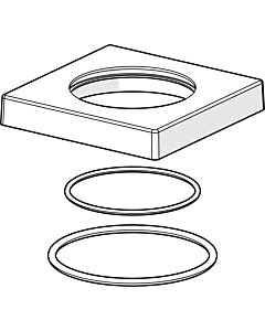 Hansa rosette 75 x 75 mm complete for Ligna 59914213