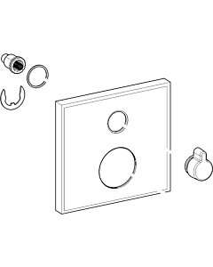 rosace Hansa d: 150x150 mm complète Varox 59914220 Pro diamètre intérieur 46,6 mm