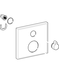 Hansa rosette 150 x 150 mm complete Varox - 59914222 Pro inner diameter 49.8 mm