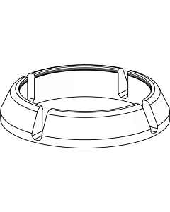 Hansa cutting ring brass 59914272