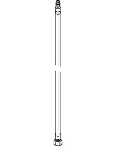 Hansa Druckschlauch M10 x 1 - G3/8, 620 mm 59914289 L=620, G3/8-M10x1 DN6