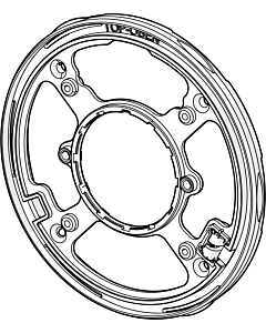 Hansa rosette support complete 59914296 59914296