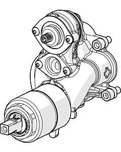 Hansa Funktionseinheit 3.5 Wanne-Brause 59914298 mit Sicherungskombination 59914298