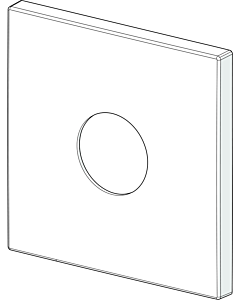 Hansa Rosette Brause 150 x 150 mm 59914312 59914312