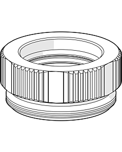 Hansa Befestigungsschraube sw 38, M36 x 1,5 59914319 M36x1.5, SW38