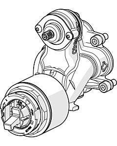 Hansa function unit 4.8 bathtub-shower 59914321 59914321