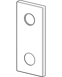 Hansa rosace chromé 59914358 59914358