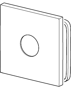 Hansa shower rosette 150 x 150 mm 59914419 59914419