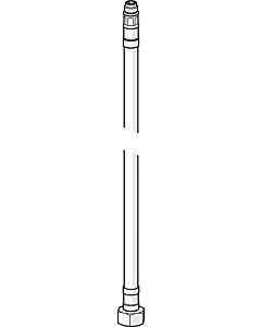 Hansa tuyau de pression M10 x 2000 - 3 / 8L = 475 mm 59914468 59914468