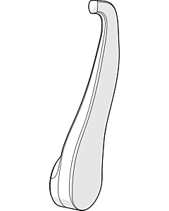 Hansa Temperatureinstellgriff 59914507 ALESSI Swan by HANSA