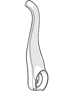 Hansa d&#39; arrêt à poignée 59914508 ALESSI Swan Hansa