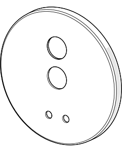 plaque de recouvrement Hansa complète 59914553 59914553