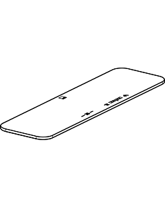 Hansa cover plate white 59914606 59914606