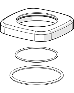 Hansa cover plate 59914675 75x75 mm, HANSA