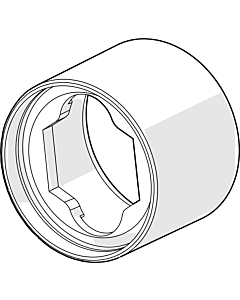 Hansa cover sleeve 59914714 chrome 59914714