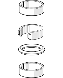 Hansa outlet seal 59914720 chrome 59914720