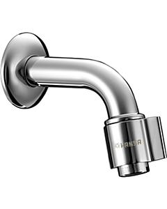 Hansa Hansanova Waschtischarmatur 00868101 Wandauslaufventil, Ausladung 106 mm, chrom